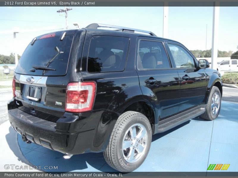  2012 Escape Limited V6 Ebony Black