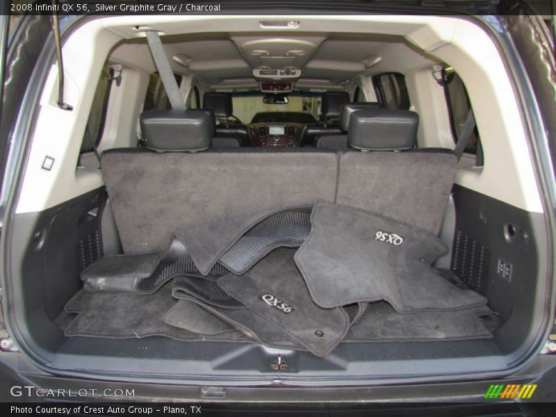Silver Graphite Gray / Charcoal 2008 Infiniti QX 56