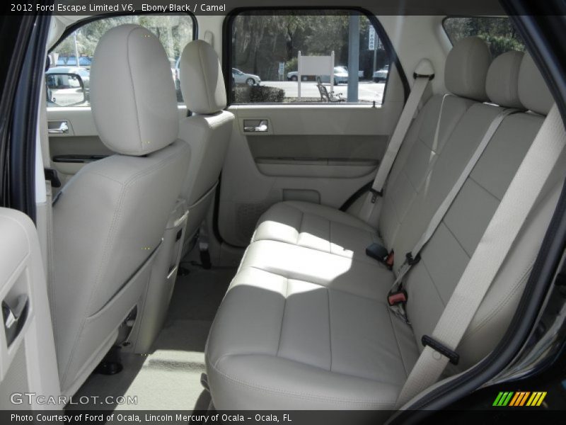 Ebony Black / Camel 2012 Ford Escape Limited V6