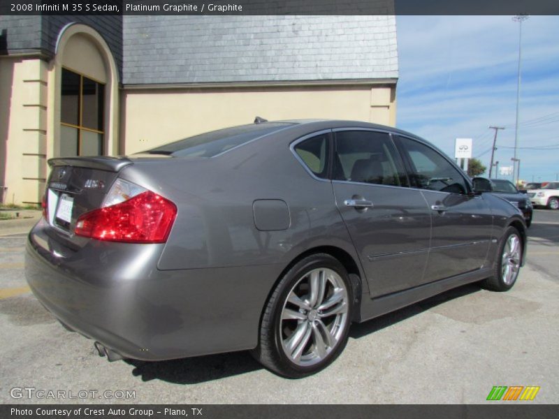Platinum Graphite / Graphite 2008 Infiniti M 35 S Sedan