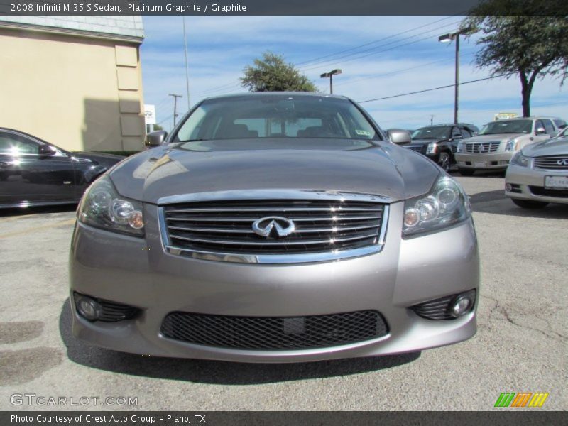 Platinum Graphite / Graphite 2008 Infiniti M 35 S Sedan