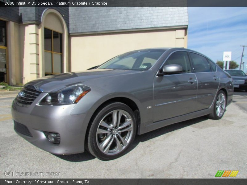 Platinum Graphite / Graphite 2008 Infiniti M 35 S Sedan
