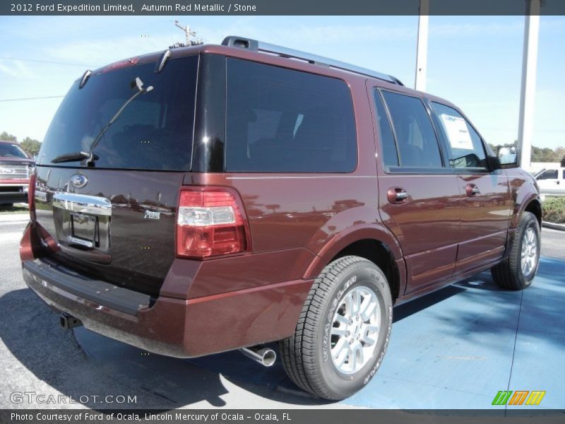  2012 Expedition Limited Autumn Red Metallic