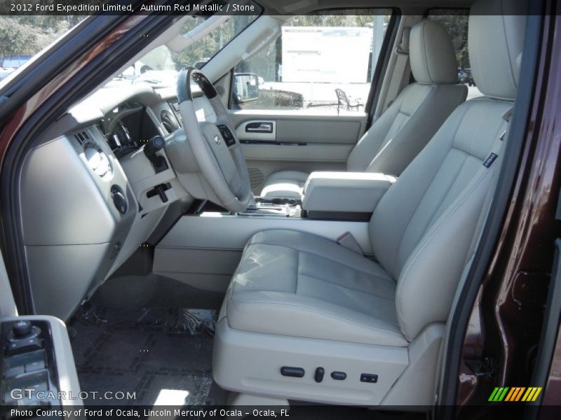  2012 Expedition Limited Stone Interior