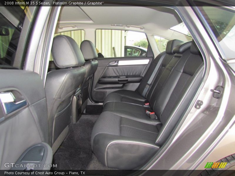Platinum Graphite / Graphite 2008 Infiniti M 35 S Sedan