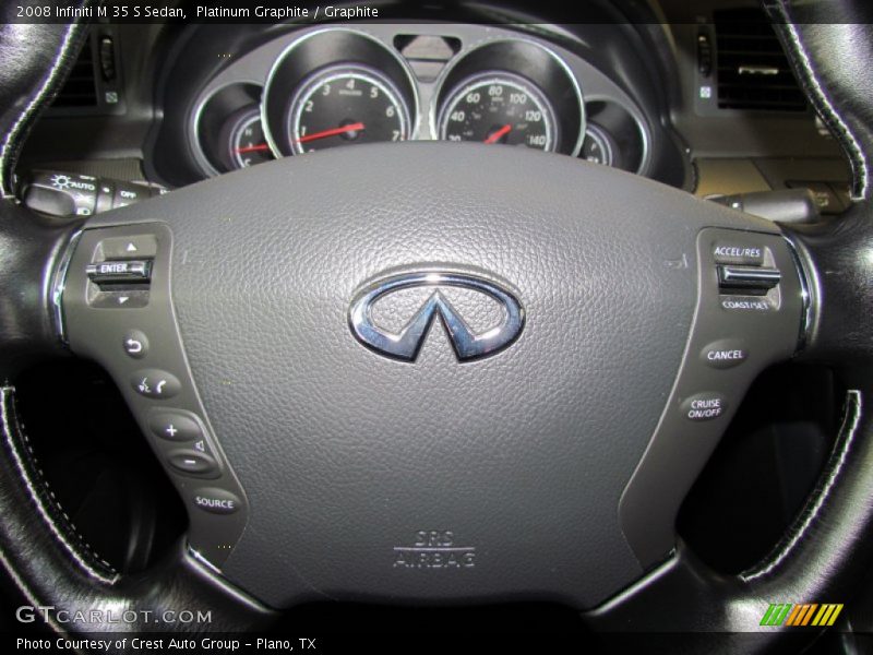 Platinum Graphite / Graphite 2008 Infiniti M 35 S Sedan