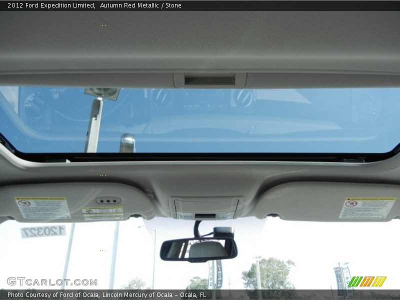 Autumn Red Metallic / Stone 2012 Ford Expedition Limited