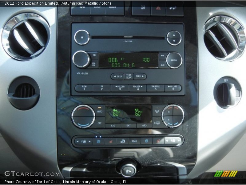 Audio System of 2012 Expedition Limited