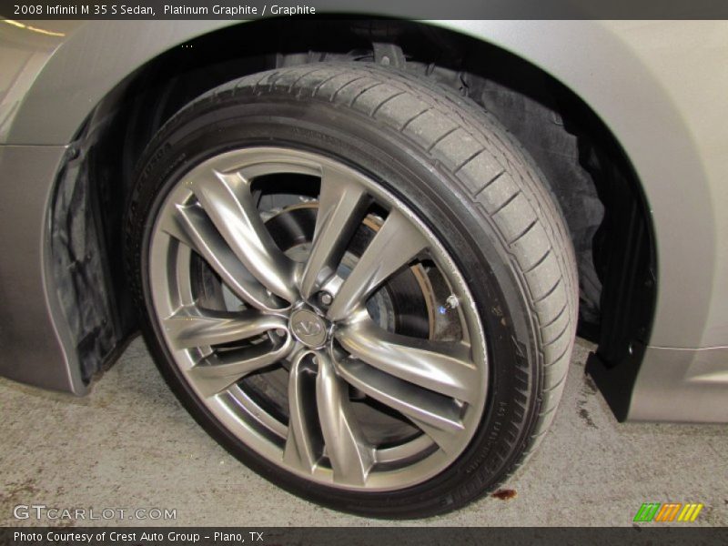 Platinum Graphite / Graphite 2008 Infiniti M 35 S Sedan