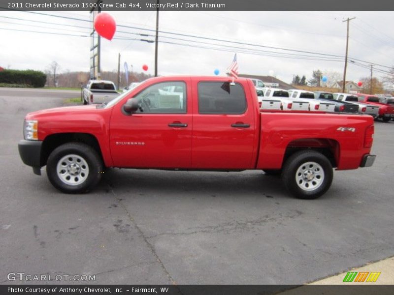  2011 Silverado 1500 Crew Cab 4x4 Victory Red