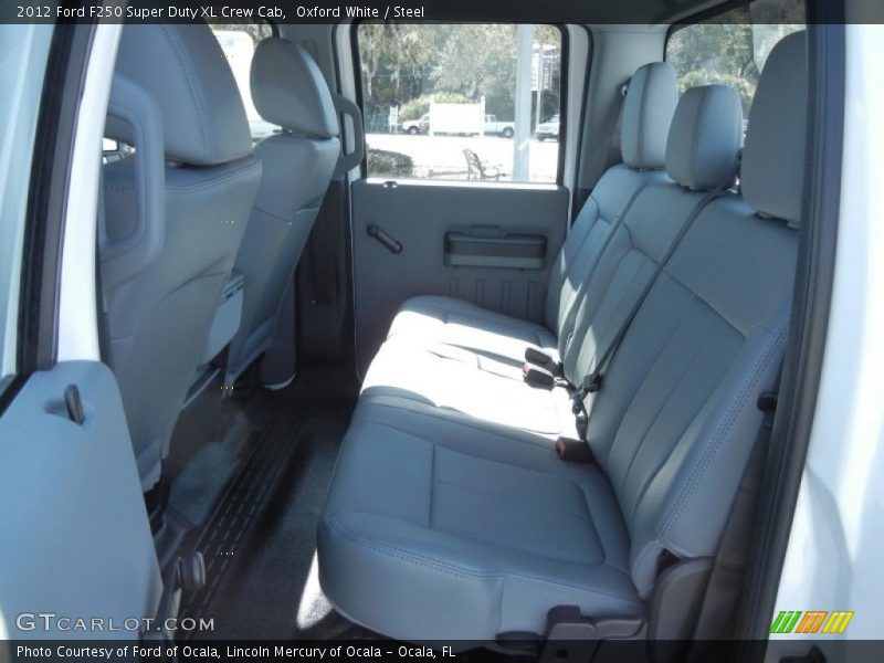 Oxford White / Steel 2012 Ford F250 Super Duty XL Crew Cab