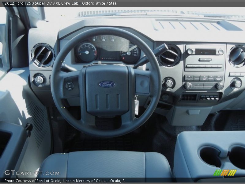 Dashboard of 2012 F250 Super Duty XL Crew Cab