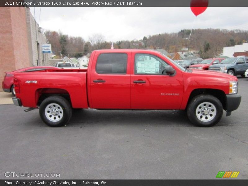  2011 Silverado 1500 Crew Cab 4x4 Victory Red