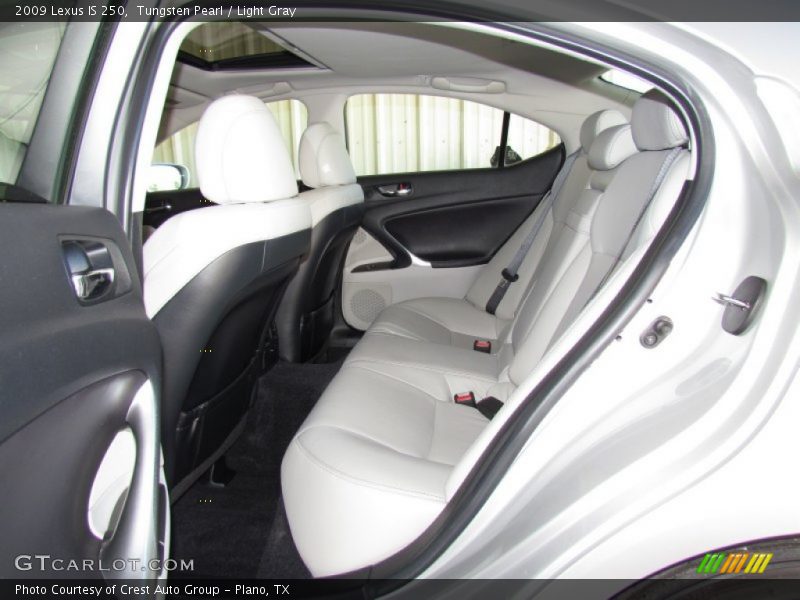 Tungsten Pearl / Light Gray 2009 Lexus IS 250