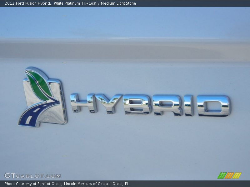 Hybrid badge - 2012 Ford Fusion Hybrid