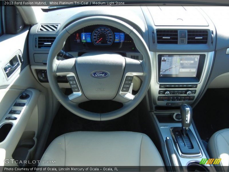 Dashboard of 2012 Fusion Hybrid