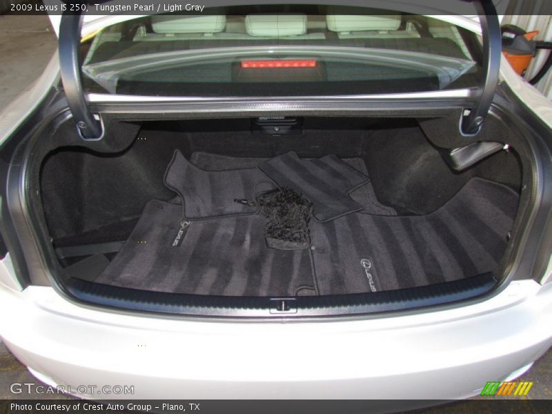 Tungsten Pearl / Light Gray 2009 Lexus IS 250