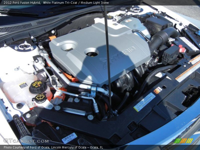  2012 Fusion Hybrid Engine - 2.5 Liter Atkinson Cycle DOHC 16-Valve VVT Duratec 4 Cylinder Gasoline/Electric Hybrid