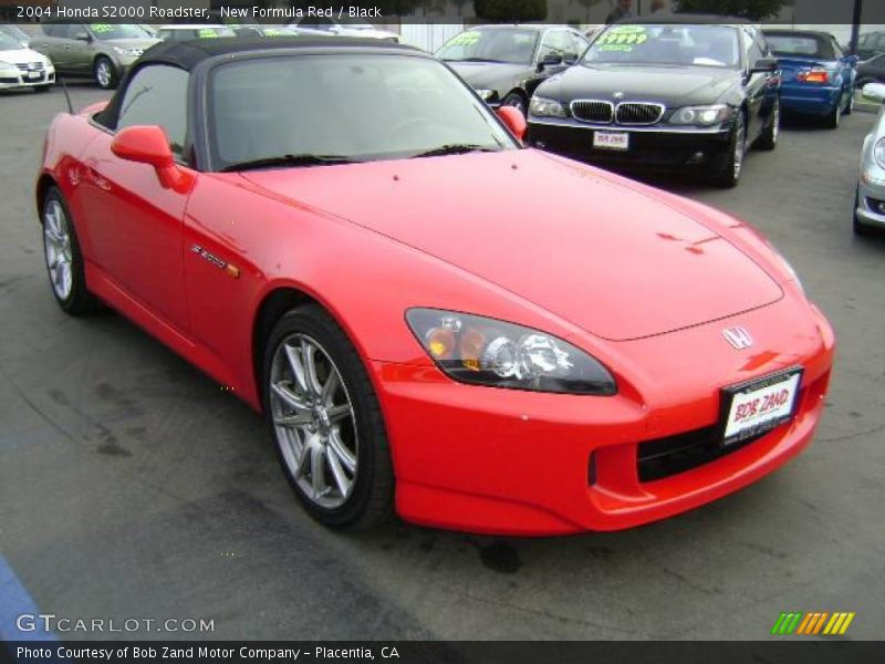 New Formula Red / Black 2004 Honda S2000 Roadster