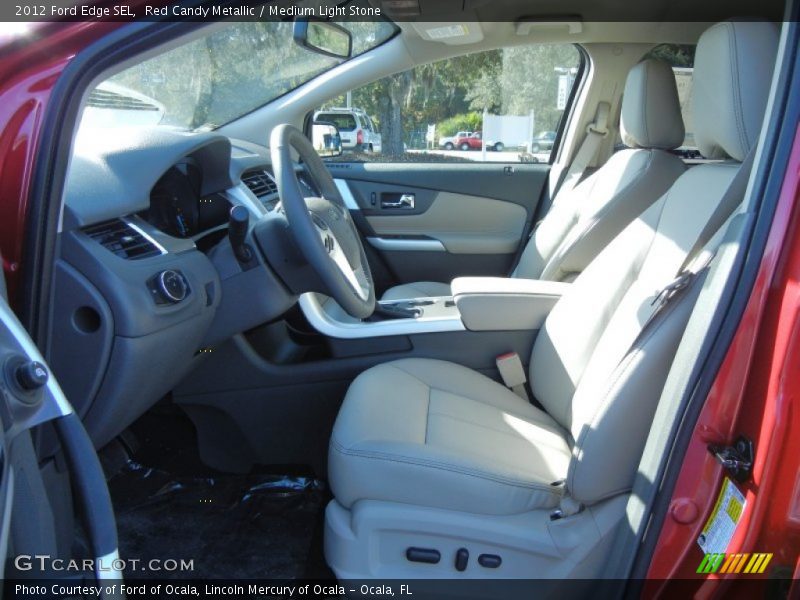  2012 Edge SEL Medium Light Stone Interior