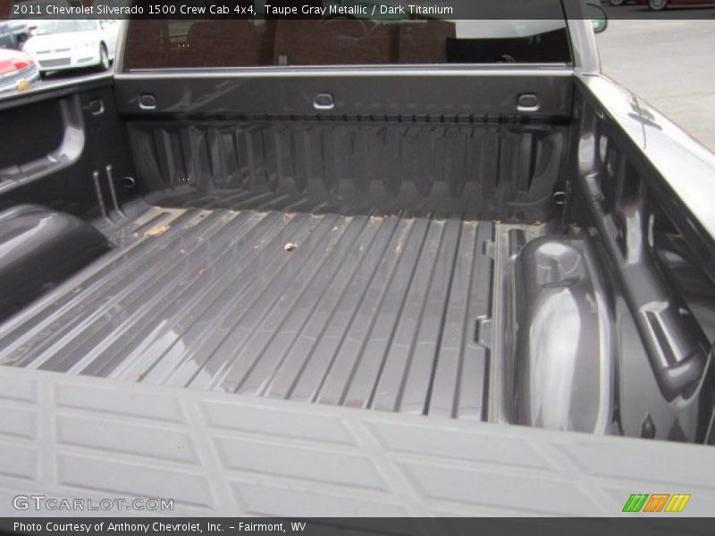 Taupe Gray Metallic / Dark Titanium 2011 Chevrolet Silverado 1500 Crew Cab 4x4