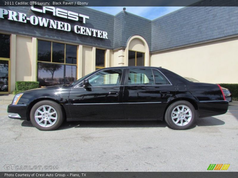 Black Raven / Ebony 2011 Cadillac DTS Luxury