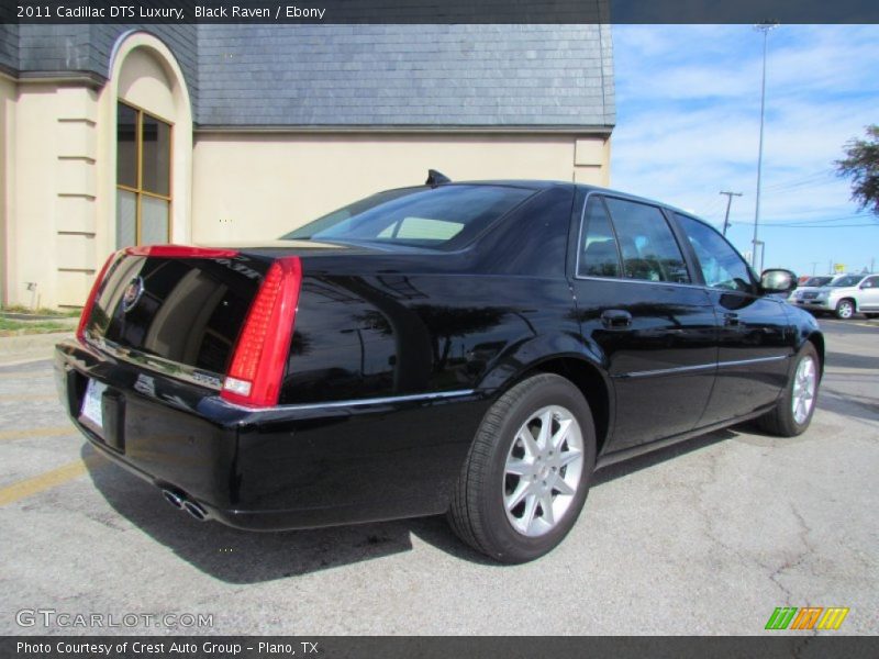 Black Raven / Ebony 2011 Cadillac DTS Luxury