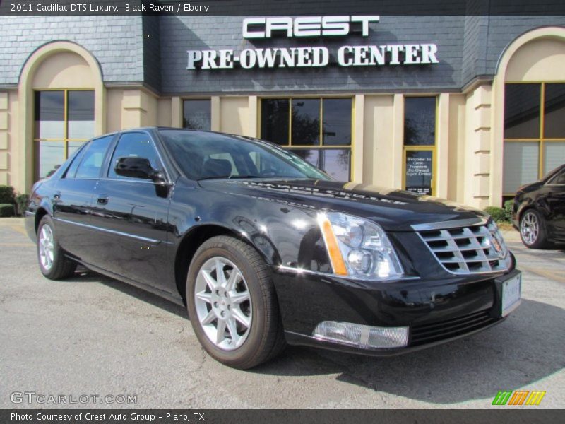 Black Raven / Ebony 2011 Cadillac DTS Luxury