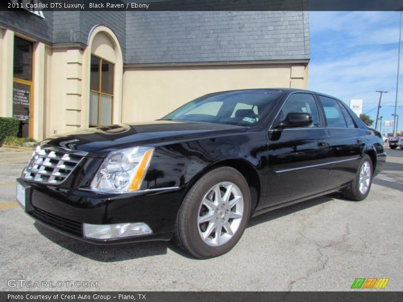 Black Raven / Ebony 2011 Cadillac DTS Luxury