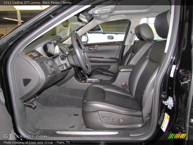 Black Raven / Ebony 2011 Cadillac DTS Luxury