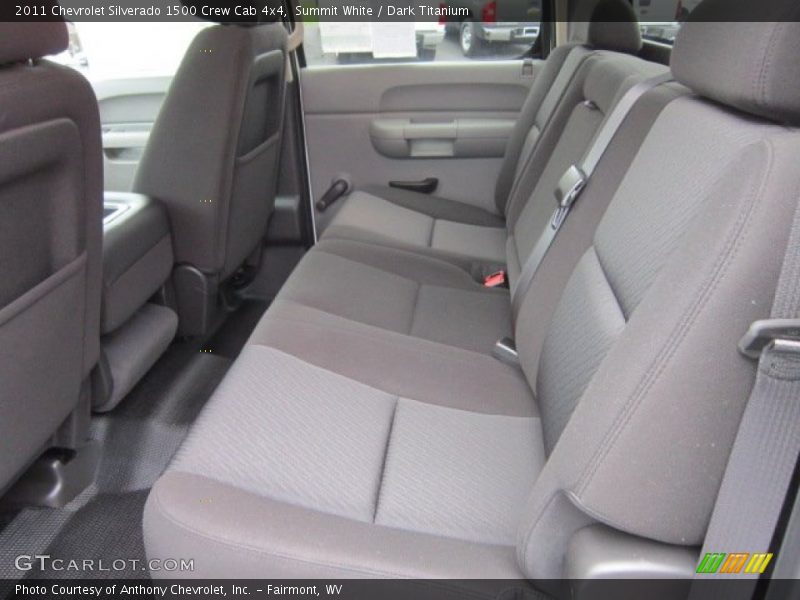  2011 Silverado 1500 Crew Cab 4x4 Dark Titanium Interior