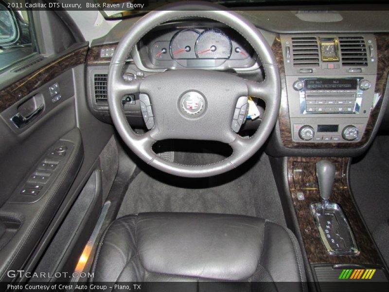 Black Raven / Ebony 2011 Cadillac DTS Luxury