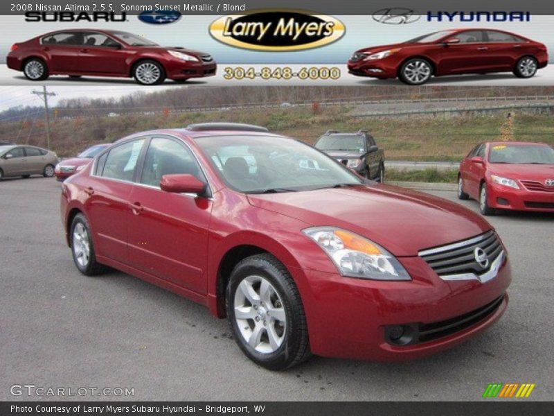 Sonoma Sunset Metallic / Blond 2008 Nissan Altima 2.5 S