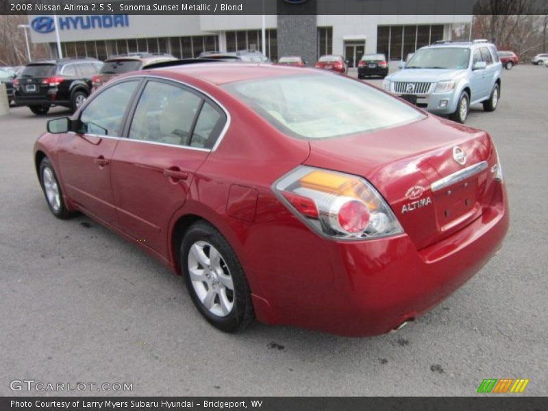 Sonoma Sunset Metallic / Blond 2008 Nissan Altima 2.5 S