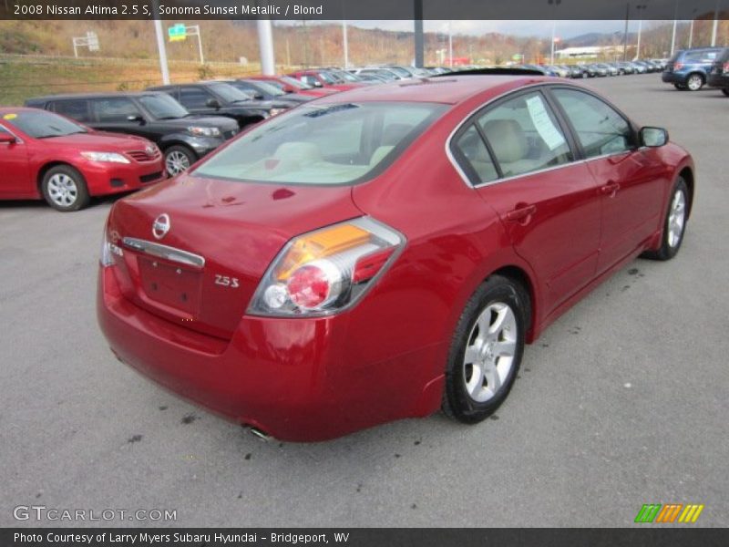 Sonoma Sunset Metallic / Blond 2008 Nissan Altima 2.5 S