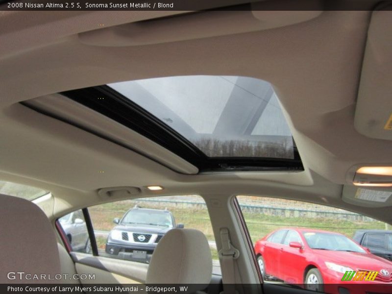 Sonoma Sunset Metallic / Blond 2008 Nissan Altima 2.5 S