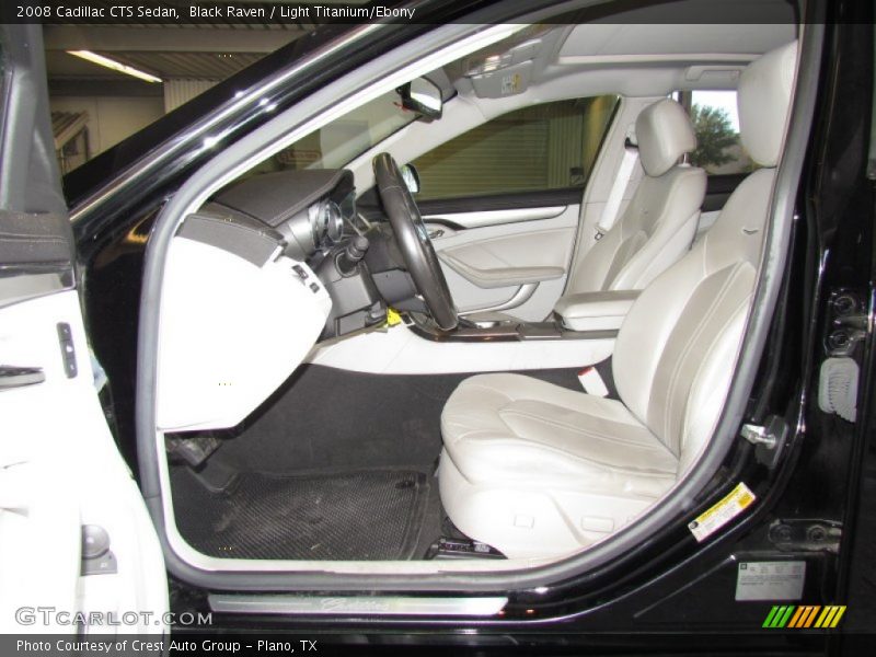 Black Raven / Light Titanium/Ebony 2008 Cadillac CTS Sedan