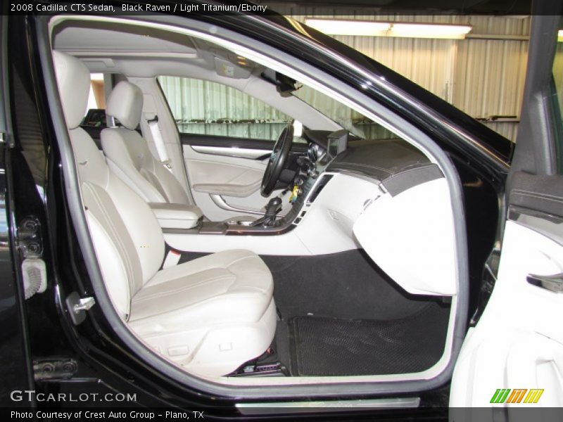 Black Raven / Light Titanium/Ebony 2008 Cadillac CTS Sedan
