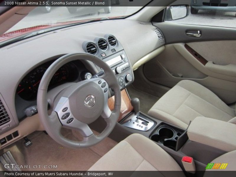 Sonoma Sunset Metallic / Blond 2008 Nissan Altima 2.5 S