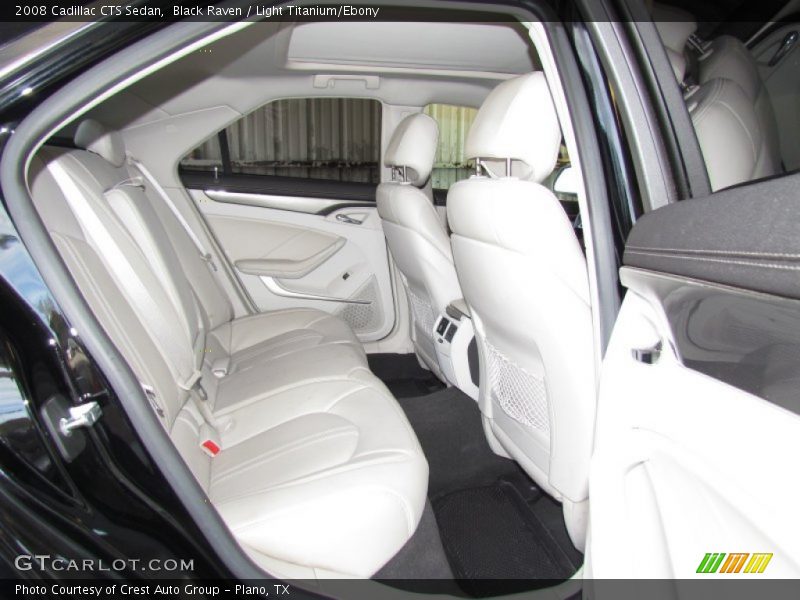 Black Raven / Light Titanium/Ebony 2008 Cadillac CTS Sedan