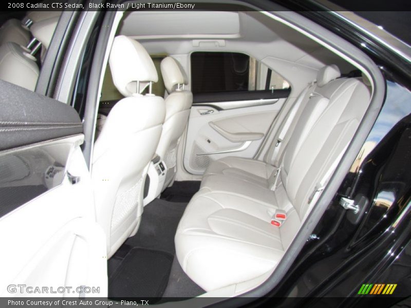 Black Raven / Light Titanium/Ebony 2008 Cadillac CTS Sedan