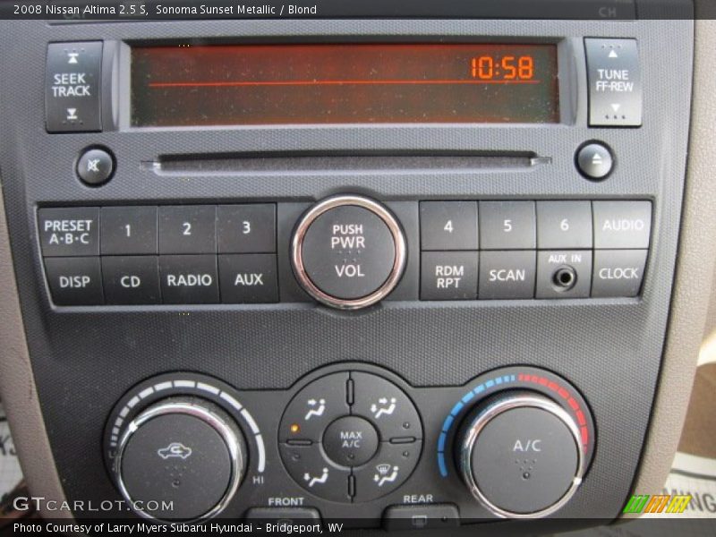 Sonoma Sunset Metallic / Blond 2008 Nissan Altima 2.5 S