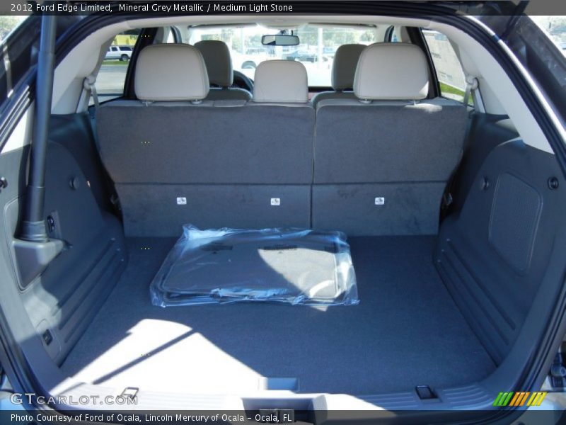 Mineral Grey Metallic / Medium Light Stone 2012 Ford Edge Limited