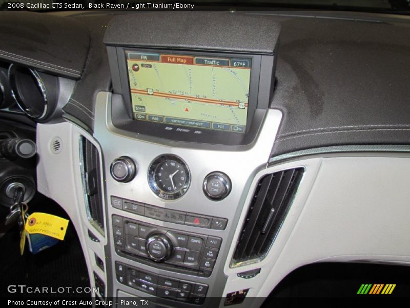 Black Raven / Light Titanium/Ebony 2008 Cadillac CTS Sedan