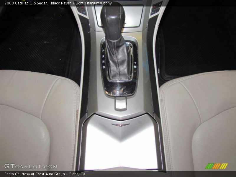 Black Raven / Light Titanium/Ebony 2008 Cadillac CTS Sedan