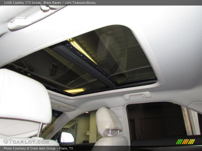 Black Raven / Light Titanium/Ebony 2008 Cadillac CTS Sedan