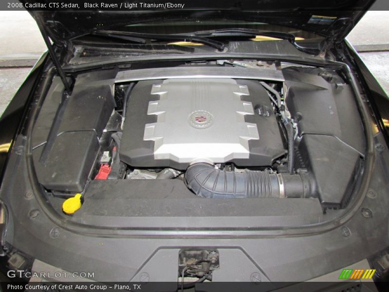 Black Raven / Light Titanium/Ebony 2008 Cadillac CTS Sedan
