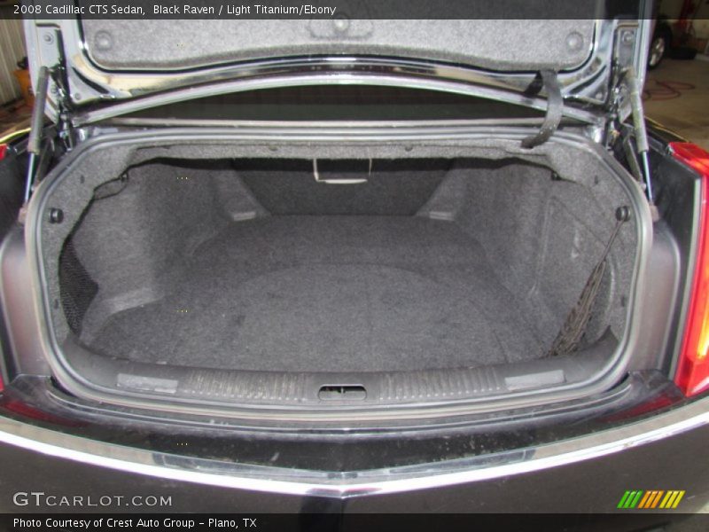 Black Raven / Light Titanium/Ebony 2008 Cadillac CTS Sedan