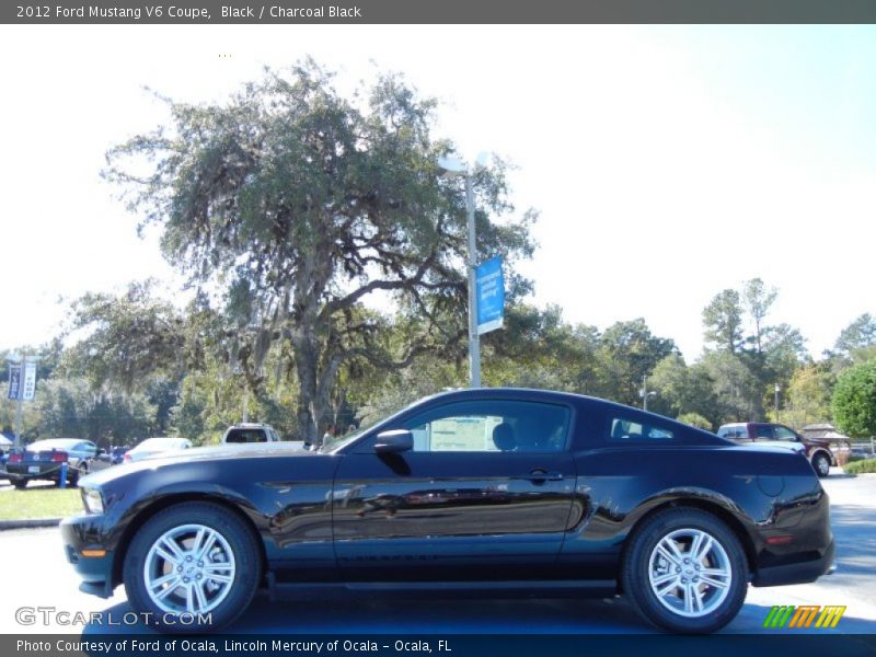 Black / Charcoal Black 2012 Ford Mustang V6 Coupe