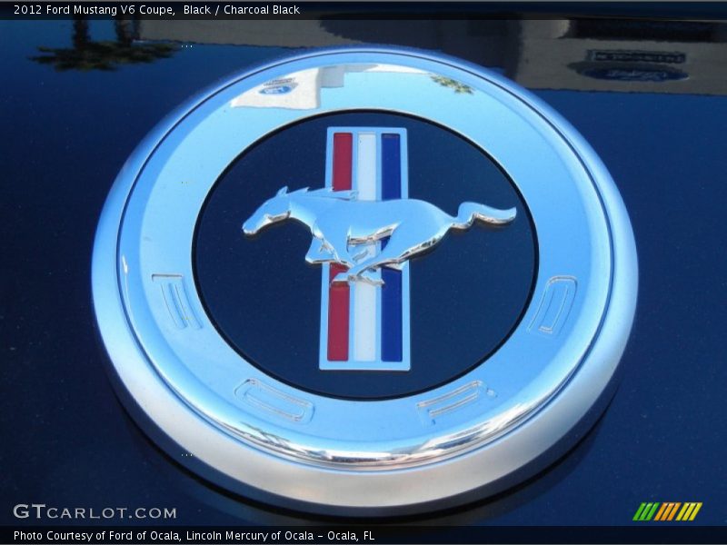 Black / Charcoal Black 2012 Ford Mustang V6 Coupe